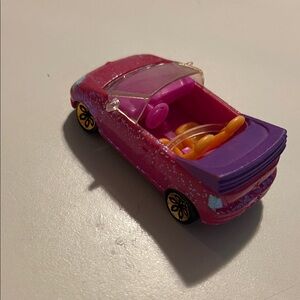 Colorful Convertible Polly Pocket Toy Car 2007 Vintage